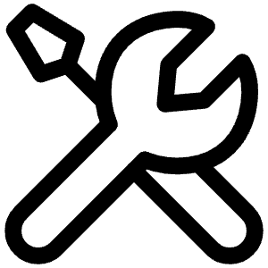 Tools Icon from Iconoir Regular Set