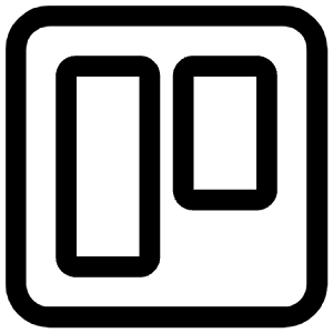 Trello Icon from Iconoir Regular Set