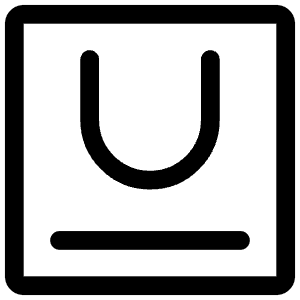 Underline Square Icon from Iconoir Regular Set