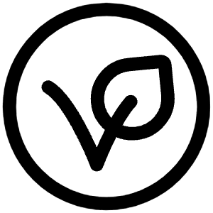 Vegan Circle Icon from Iconoir Regular Set