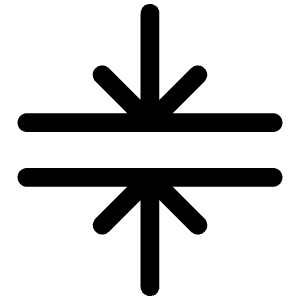 Vertical Merge Icon from Iconoir Regular Set