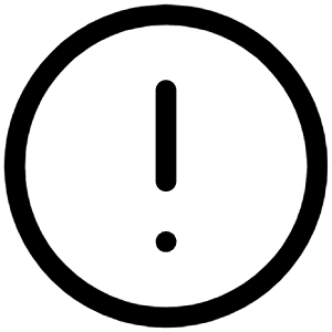 Warning Circle Icon from Iconoir Regular Set