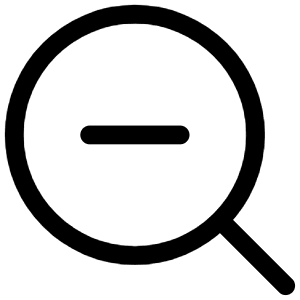 Zoom Out Icon from Iconoir Regular Set