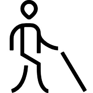 Access To Low Vision Icon from Guidance – Free Set