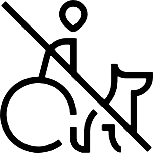 No Access For Service Animal 4 Icon from Guidance – Free Set