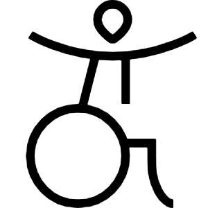 Wheelchair 2 Icon from Guidance – Free Set