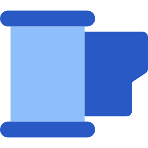 Film Roll Icon from Core Flat Set
