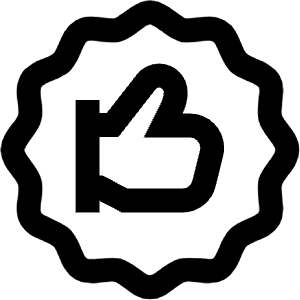 Like Thumbs Up Sticker Icon from Atlas Line Set