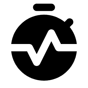 Avg Time Fill Icon from Rounded Fill - Streamline Material Free Set