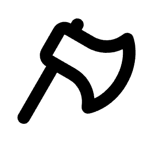 Axe Icon from Rounded Line - Streamline Material Free Set