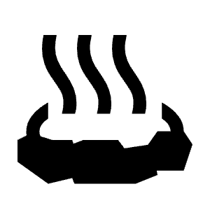 Bath Outdoor Fill Icon from Sharp Fill - Material Symbols Set