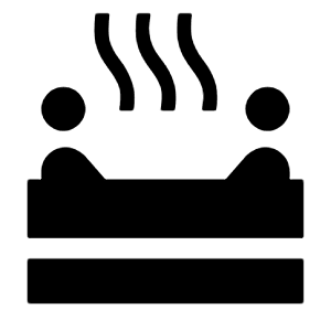 Bath Private Fill Icon from Sharp Fill - Material Symbols Set