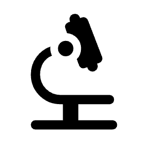 Biotech Fill Icon from Rounded Fill - Material Symbols Set