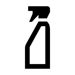 Cleaning Icon from Outlined Line - Material Symbols Set
