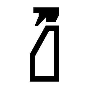 Cleaning Icon from Sharp Line - Material Symbols Set