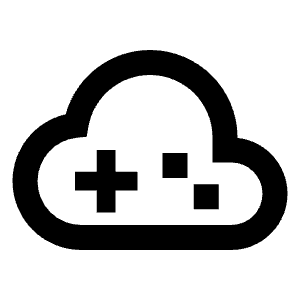 Cloud Gaming Icon from Sharp Line - Material Pro Free Set