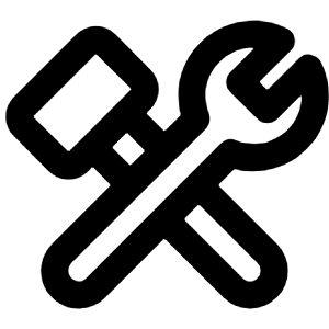 Construction Icon from Rounded Line - Streamline Material Free Set