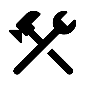 Construction Fill Icon from Rounded Fill - Material Symbols Set