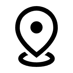 Distance Icon from Sharp Line - Material Symbols Set
