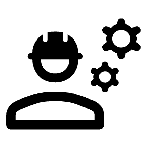 Engineering Icon from Rounded Line - Material Symbols Set