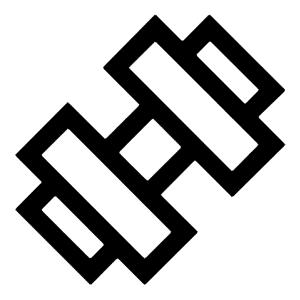 Exercise Icon from Sharp Line - Material Symbols Set