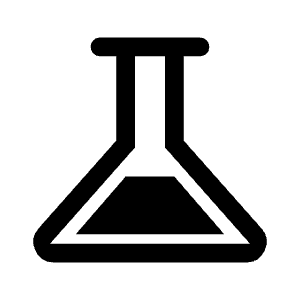 Experiment Icon from Outlined Line - Material Symbols Set