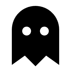 Ghost Fill Icon from Outlined Fill - Material Pro Free Set