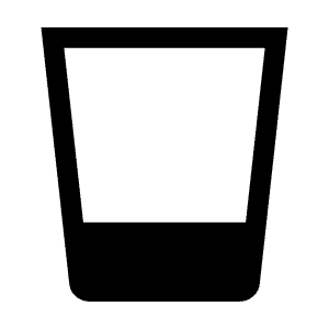 Glass Cup Fill Icon from Outlined Fill - Material Symbols Set