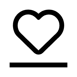 Hr Resting Icon from Outlined Line - Material Symbols Set