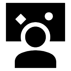 Interactive Space Fill Icon from Sharp Fill - Material Symbols Set