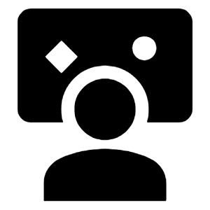 Interactive Space Fill Icon from Outlined Fill - Material Symbols Set