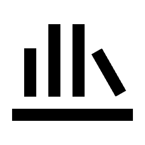 Newsstand Icon from Outlined Line - Material Pro Free Set