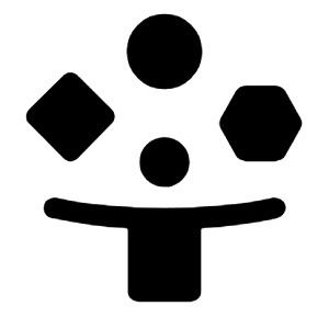 Person Play Fill Icon from Rounded Fill - Material Symbols Set