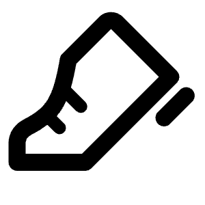 Podiatry Icon from Rounded Line - Streamline Material Free Set