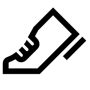 Podiatry Icon from Outlined Line - Material Symbols Set