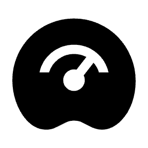 Readiness Score Fill Icon from Sharp Fill - Material Symbols Set