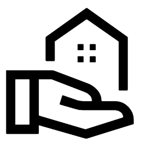 Real Estate Agent Icon from Outlined Line - Material Symbols Set