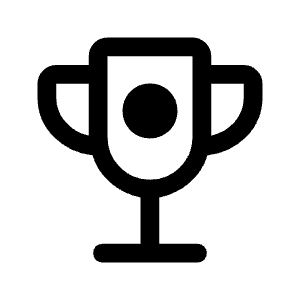 Rewarded Ads Icon from Rounded Line - Material Symbols Set