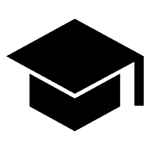 School Fill Icon from Outlined Fill - Material Symbols Set