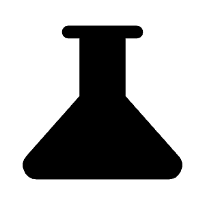 Science Fill Icon from Rounded Fill - Material Symbols Set