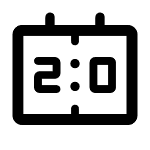 Scoreboard Icon from Rounded Line - Material Symbols Set