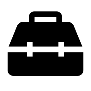 Service Toolbox Fill Icon from Outlined Fill - Material Symbols Set