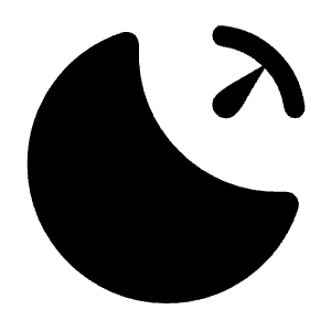 Sleep Score Fill Icon from Rounded Fill - Material Symbols Set