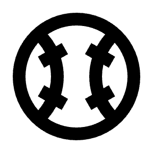 Sports Baseball Alt Icon from Outlined Line - Material Pro Free Set