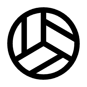 Sports Volleyball Icon from Sharp Line - Material Symbols Set