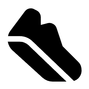 Steps Fill Icon from Outlined Fill - Material Symbols Set