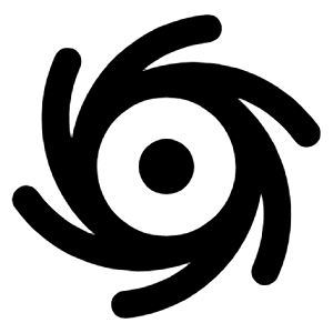 Storm Icon from Rounded Line - Streamline Material Free Set
