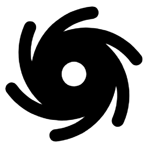 Storm Fill Icon from Rounded Fill - Streamline Material Free Set