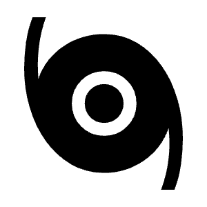 Storm Fill Icon from Sharp Fill - Material Symbols Set