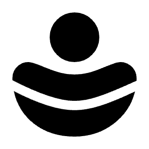 Stress Management Fill Icon from Sharp Fill - Material Symbols Set